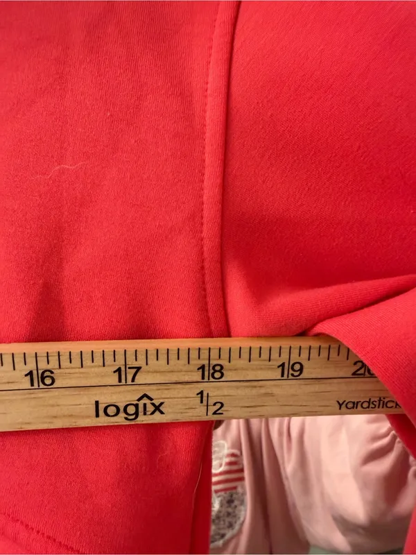 Talbots Women’s Coral Funnel Neck Sweatshirt - Image 6