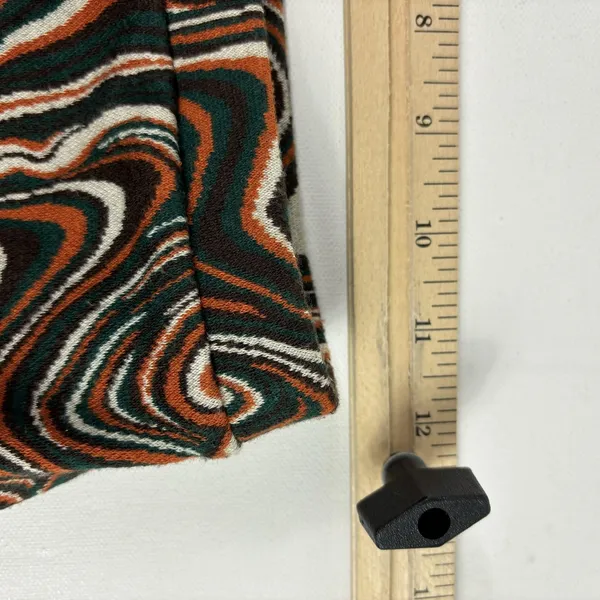 Zara‎ Skirt Womens Small Multicolor Geometric Knit Short Elastic Waist Pull On - Image 4