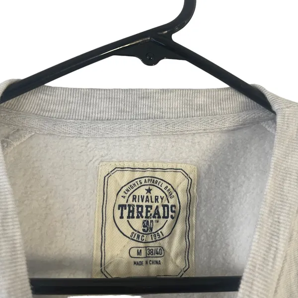 Rivalry Threads Women's Size‎ Medium Grey Louisiana State Crewneck Sweater - Image 4