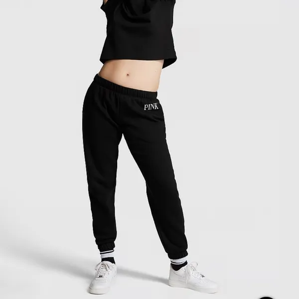 PINK - Victoria's Secret New EVERYDAY FLEECE CLASSIC SWEATPANTS‎ - Image 2