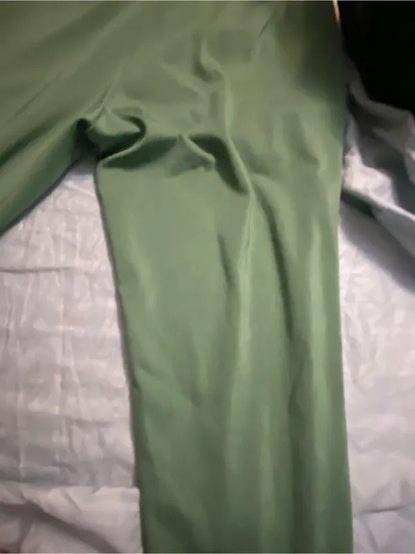 Active USA Pink Elastic-Waist Green joggers - Image 13