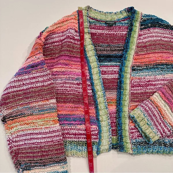 Wild Fable Colorful Knit Cardigan Size Medium - Image 5