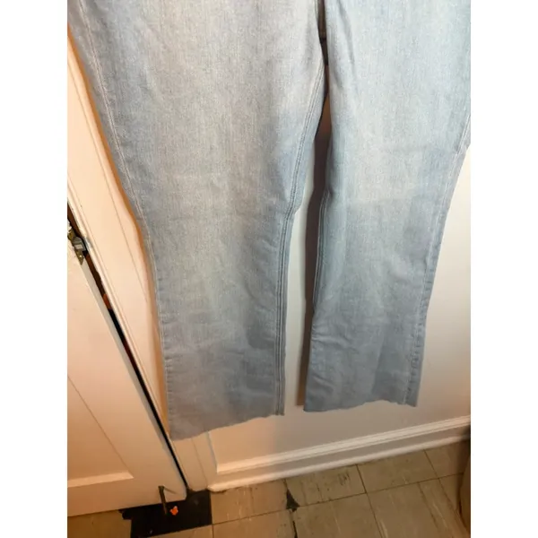 NWT Old Navy Light Wash Higher High Rise Flare Jeans - Image 7
