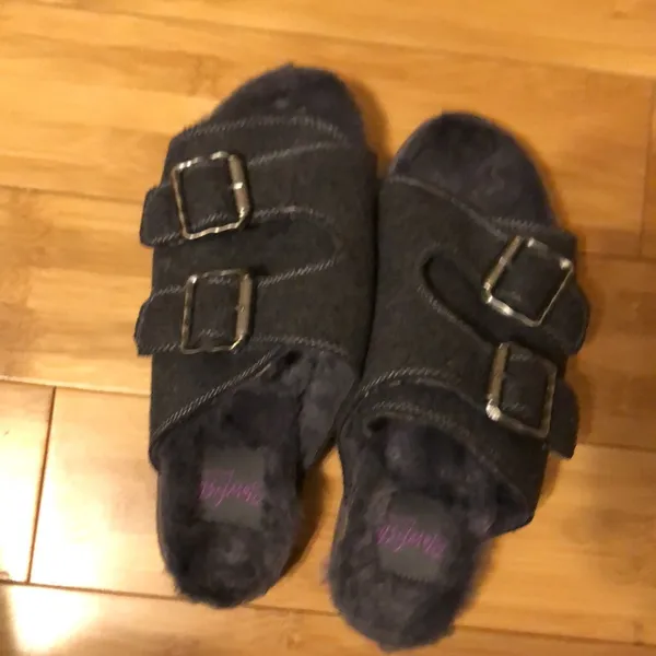 Blowfish Malibu Women’s Feelgoods-SHR Sandal Size 8 Gray 2 Tone Flannel - Image 3