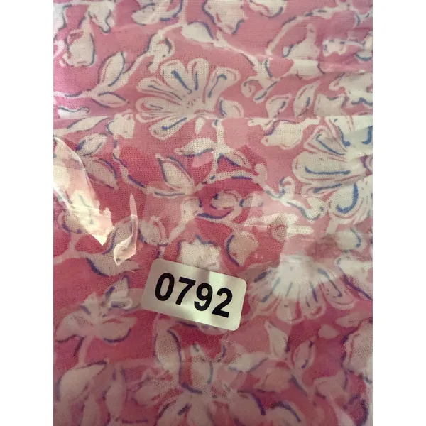 Vineyard Vines Pink Floral Tiered Mini Skirt Size M Smocked Waist Cotton - Image 5