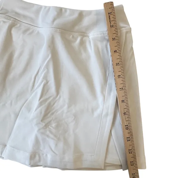 Outdoor Voices Court Skort White XXS New Athletic Tennis‎ Golf Pickleball Skirt - Image 7