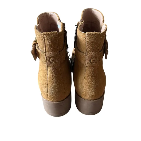 Cole Haan Catherine Ankle Bootie Waterproof Brown Suede Leather Women's 7.5‎ - Image 9