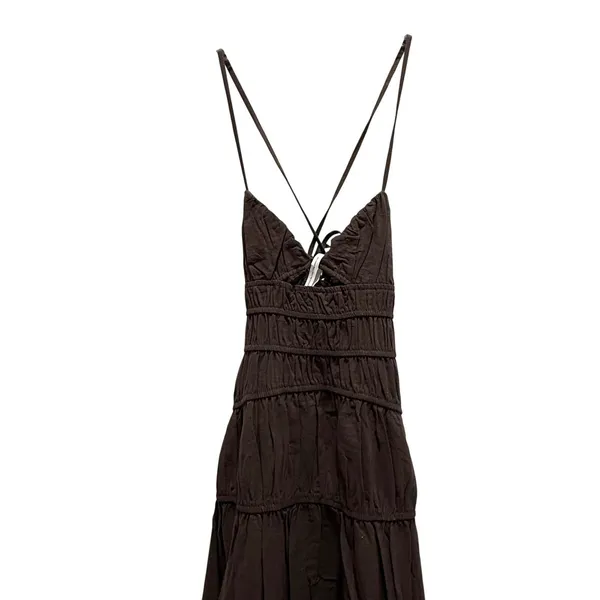 Revolve Tahlia Dress in Chocolate size XS NEW - Image 6