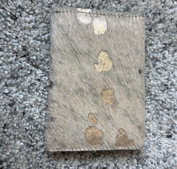 Fur Cardholder Tan - Image 2