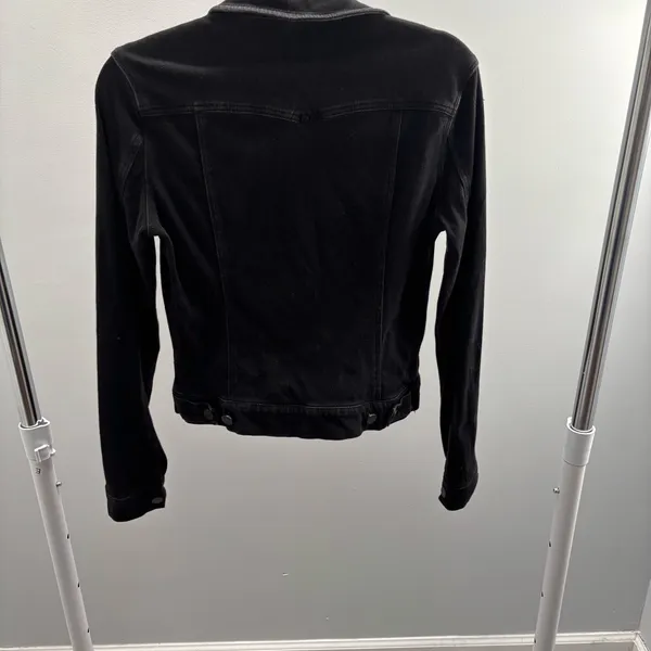 Liverpool Black Rinse Kolten Denim Jean Jacket - Image 8