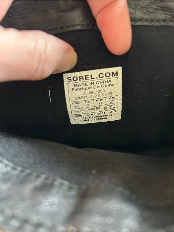 Sorel Women’s Slimboot Brown Leather 10 - Image 6