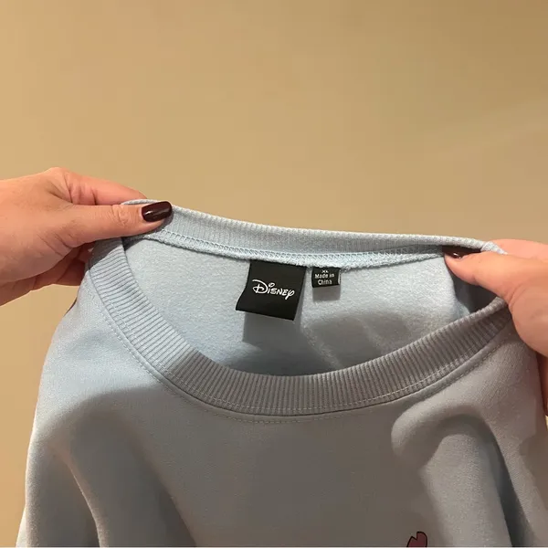 Disney Light Blue Stitch Crewneck - Image 7