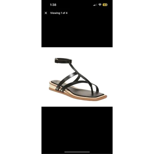 Brand New Franco Sarto Sybil Strappy Faux Leather Sandal Women’s Size 9 - Image 4
