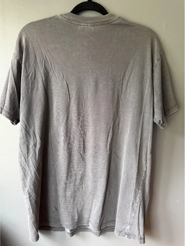 The Beatles Relaxed Boyfriend Tee XS Vintage Gray Graphic T-Shirt - Image 5