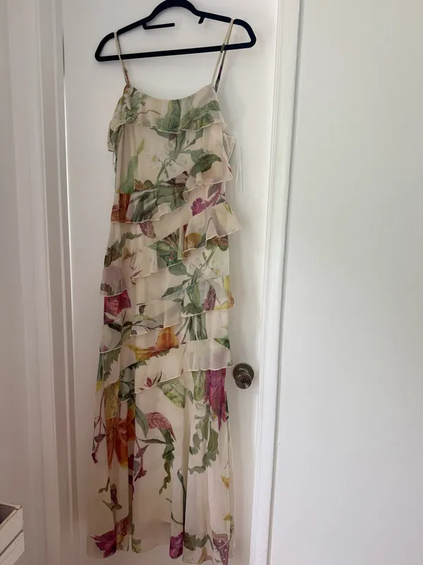 Long floral dress Multiple Size M - Image 2