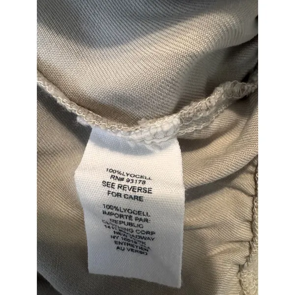 For The Republic Bomber Jacket Small Beige Snap Front - Image 8