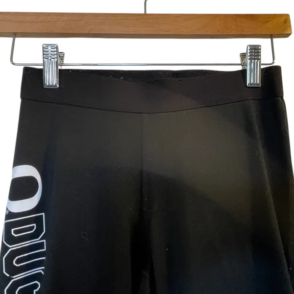 NIKE DriFit University of Oregon Ducks Black Yoga Pants Athletic Leggings Small - Image 4