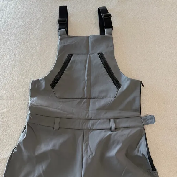 Grey Snow Pant Bib Size XL #260542 - Image 2
