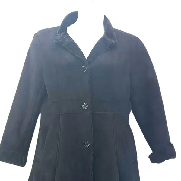 Calvin Klein Coat Black Medium‎ - Image 2