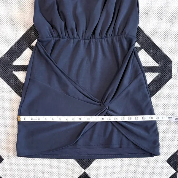 Free People Runaway Knit Sleeveless Mini Dress in Black Medium - Image 9