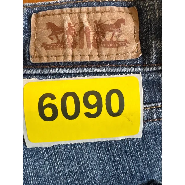 Levis 524 Too Superlow Skinny Jeans Womens 10M Medium Wash Blue Denim Low Rise‎ - Image 8
