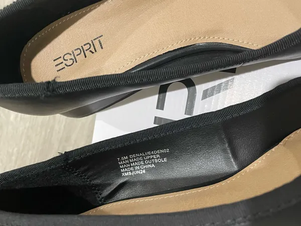 Esprit black ballet flats - Image 3