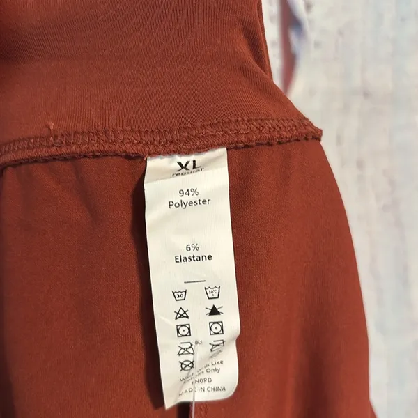NWT HALARA High Waisted Decorative Buckle Split 2-in-1 Maxi Casual Skirt - Image 6