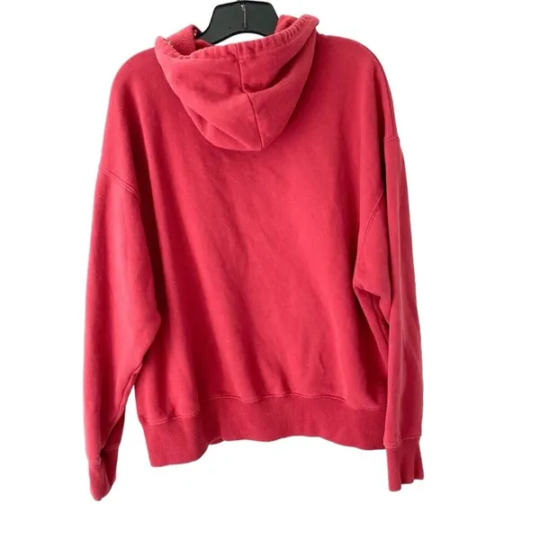 Playboy by PacSun Double Zip Cabin Hoodie Red size medium - Image 6