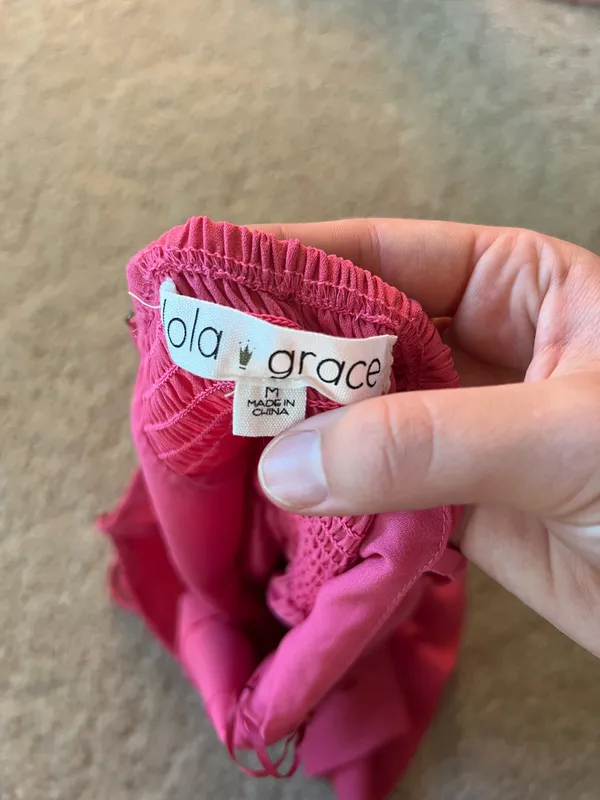 Lola Grace Pink Dress - Image 5
