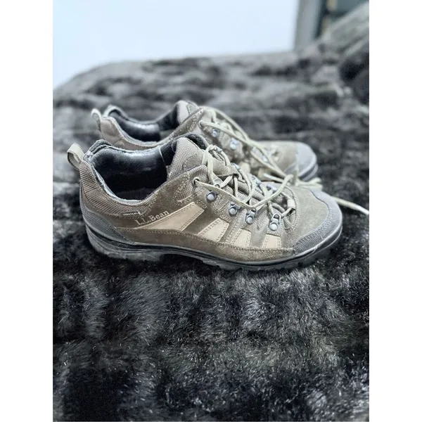 LL Bean Low Ankle Hiking Trail Boots Gore-Tex Vibram Made In Italy Women's 10 - Image 2