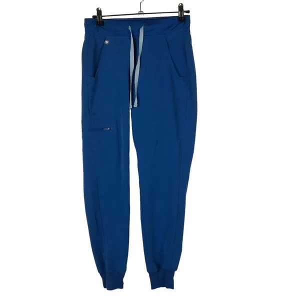 Figs Zamora‎ Royal Blue Jogger Scrub Pants XXS - Image 5