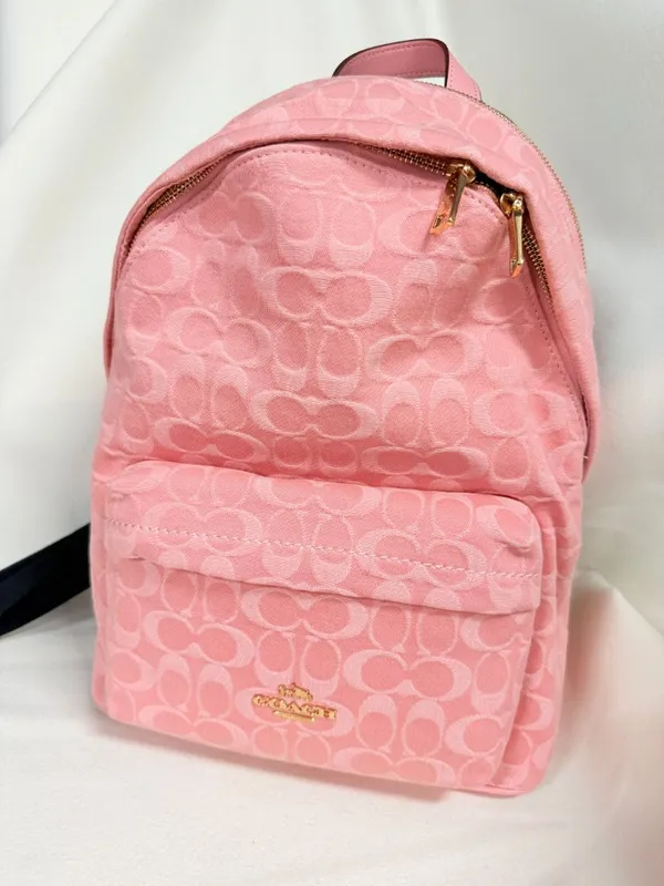 coach Taylor Small Backpack In Signature Denim cer70 - Image 2