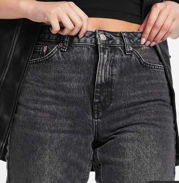 PacSun Black Mom Jeans - Image 2