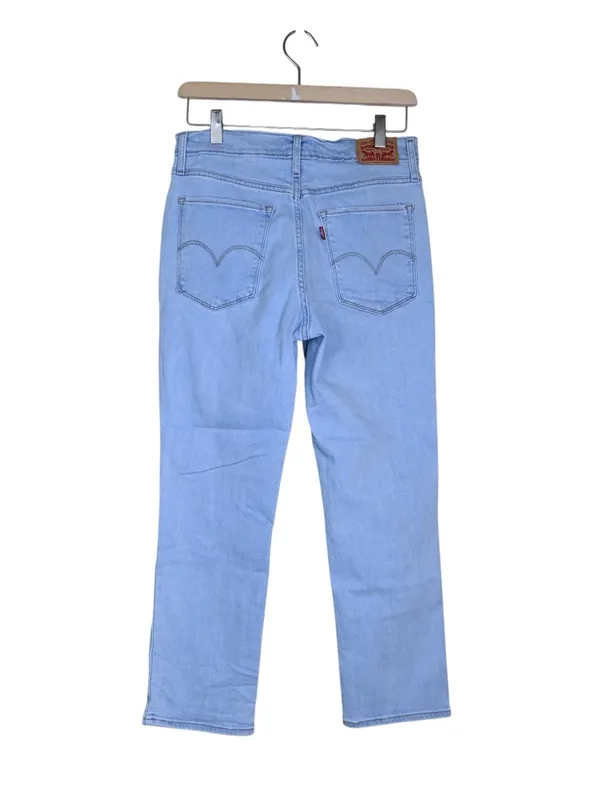 Levi's Women's 724 High Rise Straight Crop Jean Size 29 - Image 2
