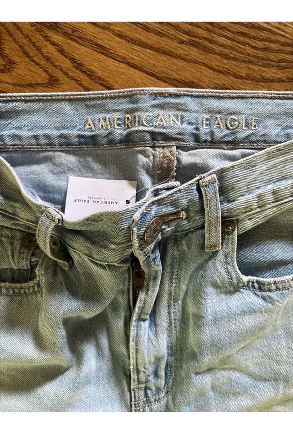 American Eagle Ripped Baggy Jeans Wide-Leg - Image 5