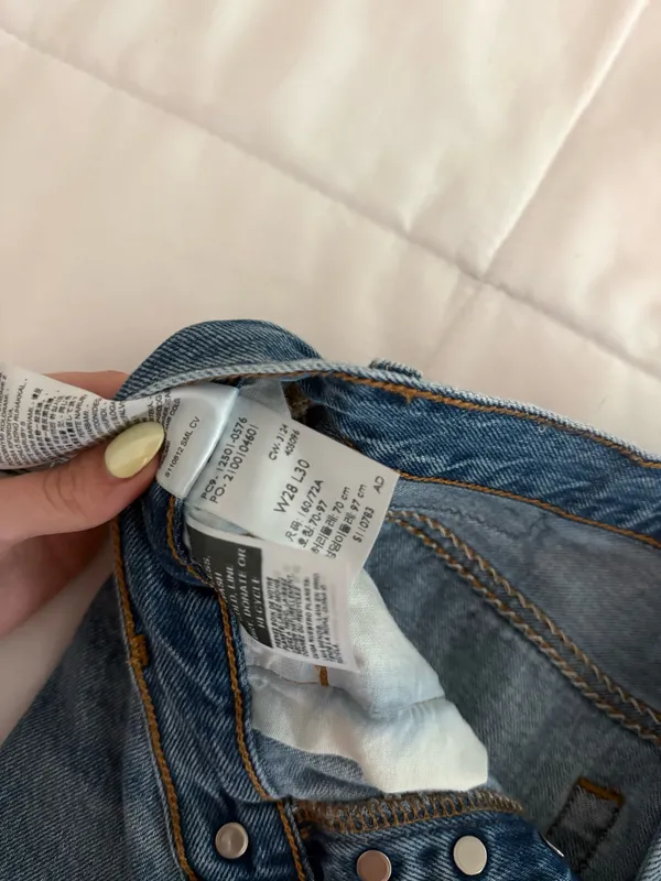 Levi’s 501 Jeans High-Rise Straight Leg - Image 3