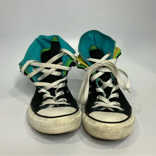 Converse all star 4 layer hightop‎ sneakers women’s size 7 - Image 2