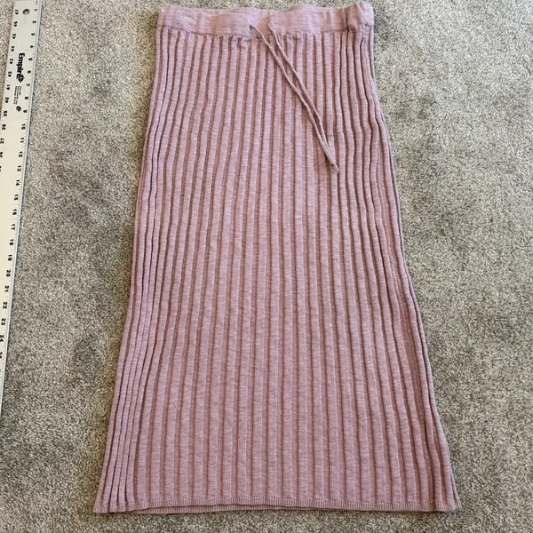 Free People FP Beach medium ribbed knit midi skirt SK 2851 - Image 8