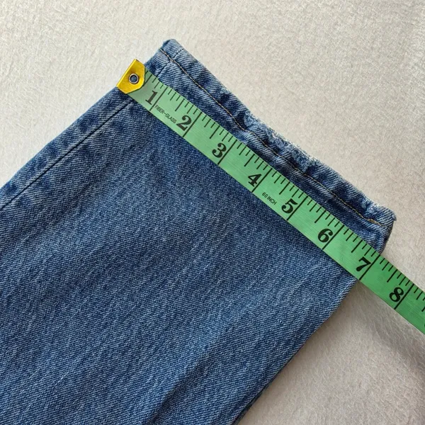 Abercrombie & Fitch Curve Love 90s Straight Ultra High‎ Rise Jeans Blue 26/2S - Image 7