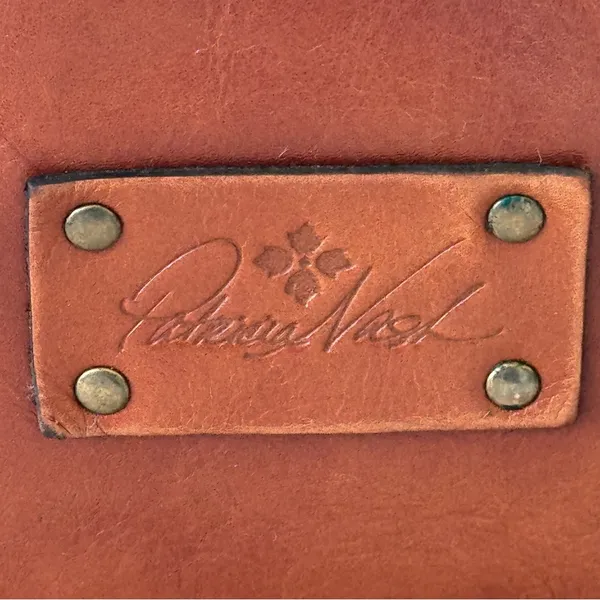 Patricia Nash Brown Leather Tote Bag - Image 2
