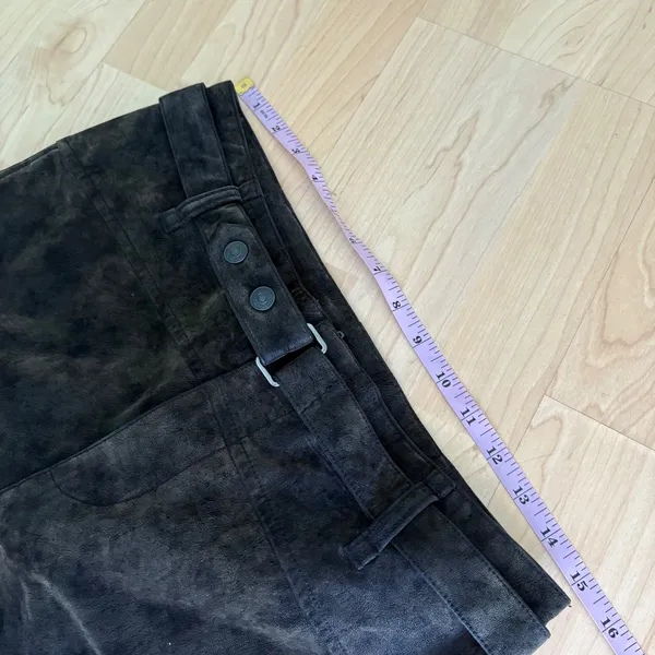 FREE PEOPLE We‎ The Free Titan Vegan Suede Pants Size 28 NWT - Image 9