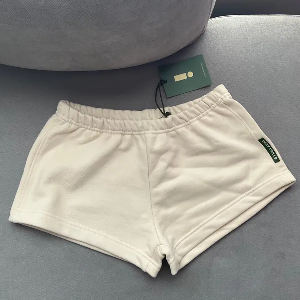 Daily Drills Heavyweight Mini Sweat Shorts Sand XS/S - Image 2