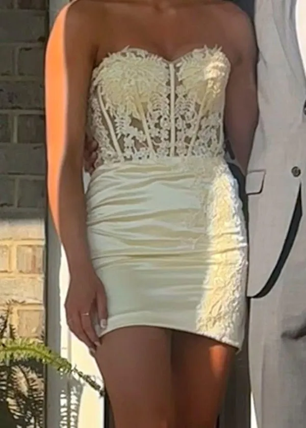 Yellow Short Dress - Image 3