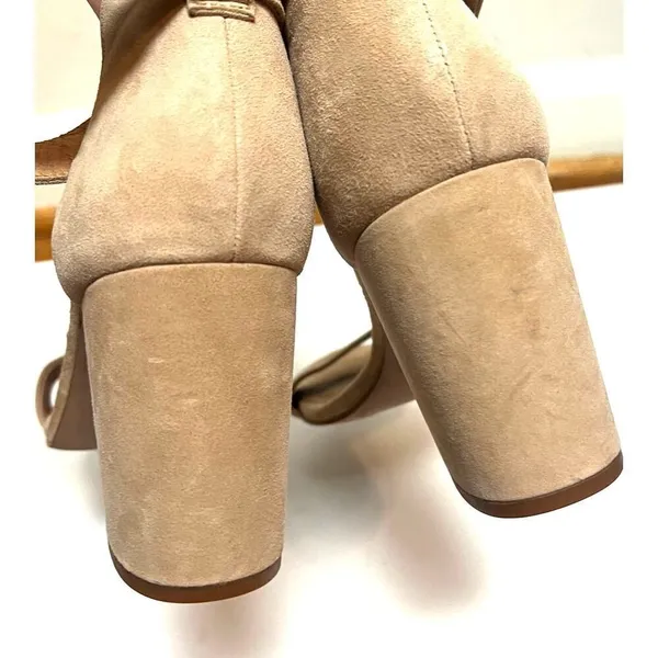 Madewell Regina Suede Ankle Strap Sandals Sz. 10 - Image 5