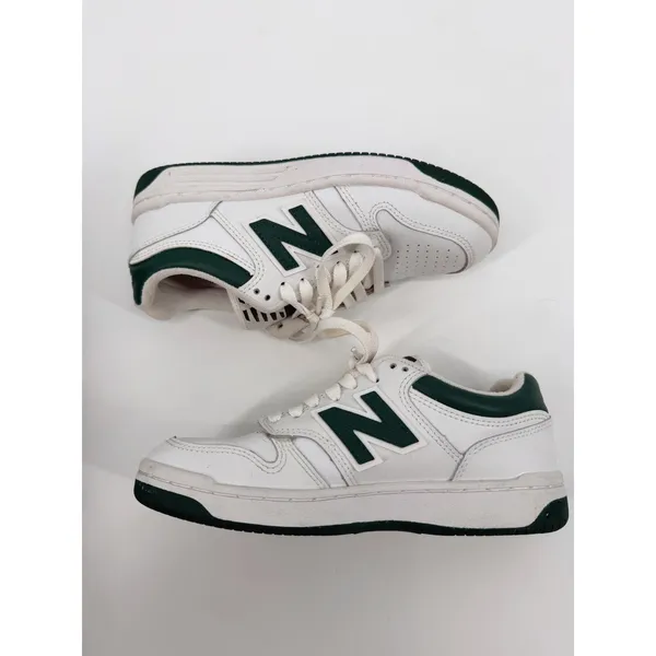 New Balance 480 Sneaker White Green Good BB480LNG Court Shoe Women 5.5 - Image 9