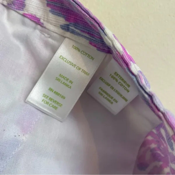 Lilly Pulitzer Adie Shorts Purple size 2 - Image 9