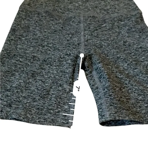Beyond Yoga High Waist Biker Shorts Women’s‎ Sz XS Gray Heathered Stretch Active - Image 9