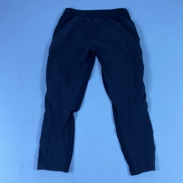 Lululemon Pants Womens 4 Black Woven Track‎ Jogger Stretch Tapered Gym Yoga - Image 3