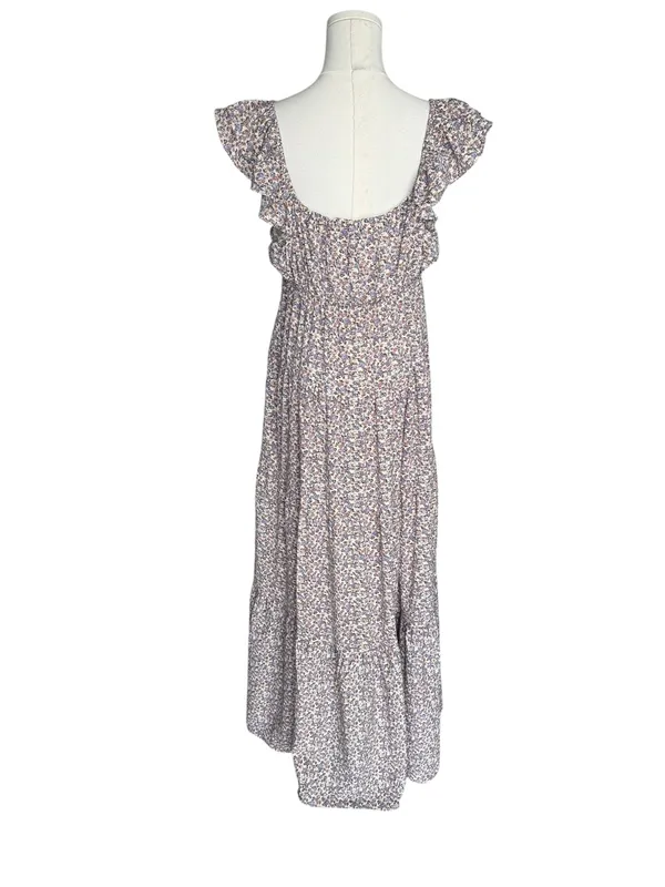 English Factory - NWT Floral Ruffle Sleeve Maxi Dress Cottagecore Sz S - Image 5