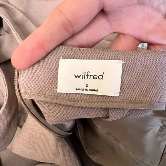 ARITZIA WILFRED Écoulement Romper Tan Size 0‎ - Image 8